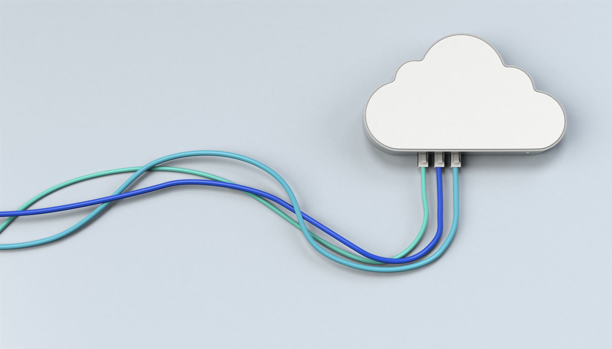 Secure cloud storage icon